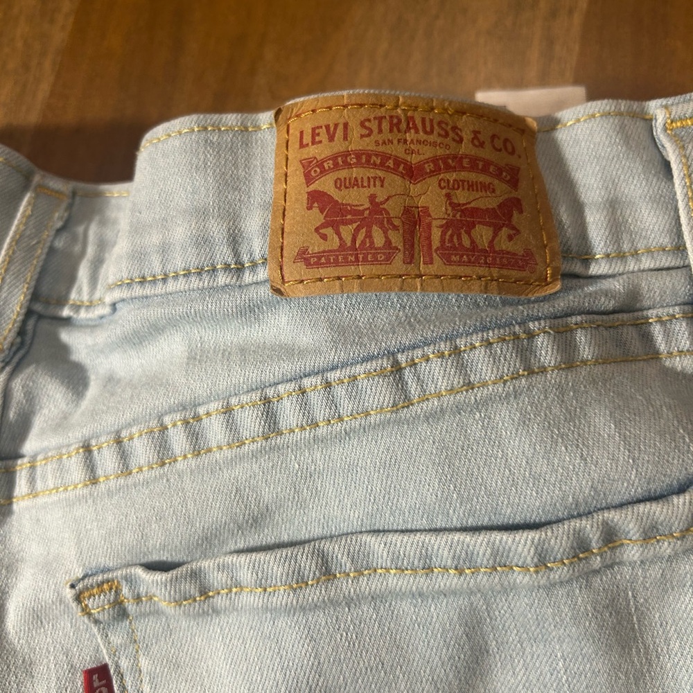 Levi’s Classic Straight Jeans Women’s Size 10 Light Wash Blue Denim